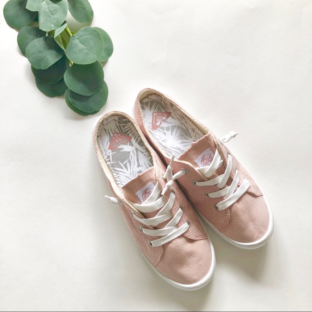 Roxy slip on Blush Pink Shoes